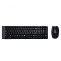 罗技 MK220无线键鼠套装 笔记本台式电脑键盘鼠标套装