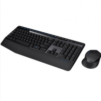 罗技 MK345无线鼠标键盘套装 USB电脑办公全尺寸多媒体键鼠