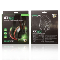 Salar/声籁 KX102头戴式电脑音乐耳机 游戏耳麦 重低音带麦克风游戏耳麦（缺货）