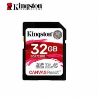 金士顿SD卡32G SDR2 300M/260M V90 8K 存储卡高端单反相机内存卡4K