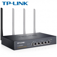 TP-LINK TL-WVR900G 900M双频无线VPN路由器 2千兆WAN口、3千兆LAN口 1USB口推荐带机量30（无线）+30（有线）|推荐无线带机量70（2.4G为30、5G为40），总带机量100