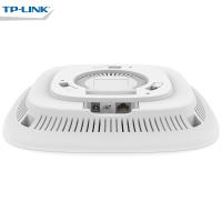  TP-LINK TL-AP1208C-POE/DC AC1200双频无线吸顶式AP|支持802.3af/at标准PoE、12VDC两种供电方式|胖瘦一体
