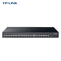 TP-LINK TL-SG2048 48口全千兆WEB网管交换机 企业网络监控分线器价格详询