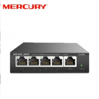 MERCURY水星 S105PL 即插即用5口百兆PoE监控交换机输出功率65W价格详询