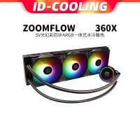 ID-COOLING ZOOMFLOW  360X 5V光幻彩同步ARGB一体式...