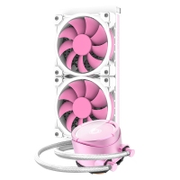 ID-COOLING PINKFLOW 240-W粉色水冷幻彩光效一体式水冷CPU散热器
