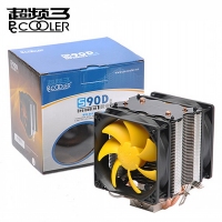 超频三S90D黄海增强版 775 1155 AMD CPU散热器 纯铜热管CPU风扇