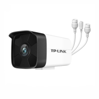 TP-LINK普联TL-IPC544H2P-8 H.265 400万PoE级联供电红外筒型摄像机
