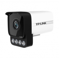 TP-LINK TL-IPC534HP-W12监控摄像机300万PoE供电全彩网络室外枪机