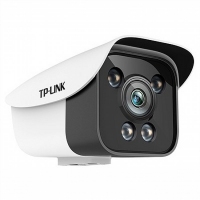 TP-LINK TL-IPC548KCP-W8 POE供电安防监控摄像头400W室内外通用日夜全彩家用红外夜视