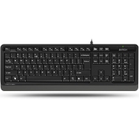 双飞燕FK10有线键盘办公商务家用时尚轻薄防水台式笔记本USB通用