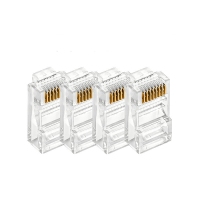 海康威视DS-1M5EUA超五类水晶头网络监控水晶头网线接头100个/盒