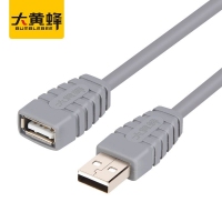 大黄蜂USB延长线1.8米 镀锡无氧铜线芯 高速2.0