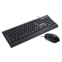 爱国者WQ9508有线商务办公键盘鼠标套装 usb笔记本台式电脑家用