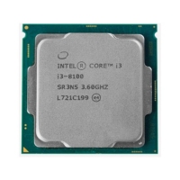英特尔 酷睿 i3-8100 散片CPU处理器 3.6G 1151针