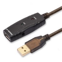 山泽(SAMZHE)FD-05U工程级USB2.0AM-AF延长线/数据线/延长...