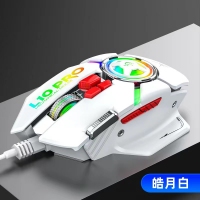 剑圣一族【L10PRO白色】机械游戏鼠标