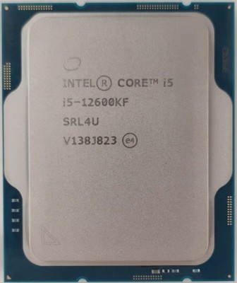 Intel/英特尔 I5 12600KF 散片CPU 12代