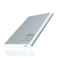金邦移动硬盘3.0 E191 1T 金属版 银色/黑色