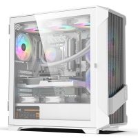 半岛铁盒烛龙F50（白色）电脑机箱全侧透明台式主机EATX中塔电竞游戏水冷机箱