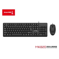长城 MK820 u+u 有线 商务办公 键鼠套件