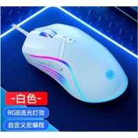 惠普【G360白色】宏编程游戏鼠标