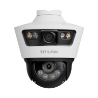 TP-LINK TL-IPC669-A4 双路 300万 抢球联动 全彩 双摄像...
