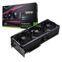 七彩虹iGame GeForce RTX 4090 D Vulcan 24G 黑火神显卡 LCD显示屏