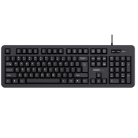 联想Lenovo Services K101 黑色 USB有线键盘