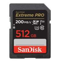闪迪512G SD卡 U3 V30 4K储存卡