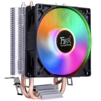 提10个送1个 万家风 A100（炫彩版）双铜管CPU散热器