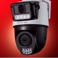 水星MIPC5286W-F4GE （双摄4G版） 免流500万全彩室外球机