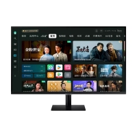 三星S32DM702UC 32英寸4K USB-C内置APP 手机投屏 智能娱乐...