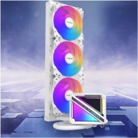 钛坦 SJ-A090 360 白色 ARGB 一体式CPU水冷散热器