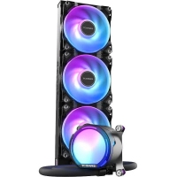 钛坦SJ-A080E 一体式CPU散热器360水冷积木风扇ARGB