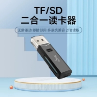 爱国者 DK06 USB2.0【单头单读】胶壳款 读卡器